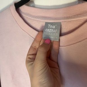 TNA cozy AF sweatshirt